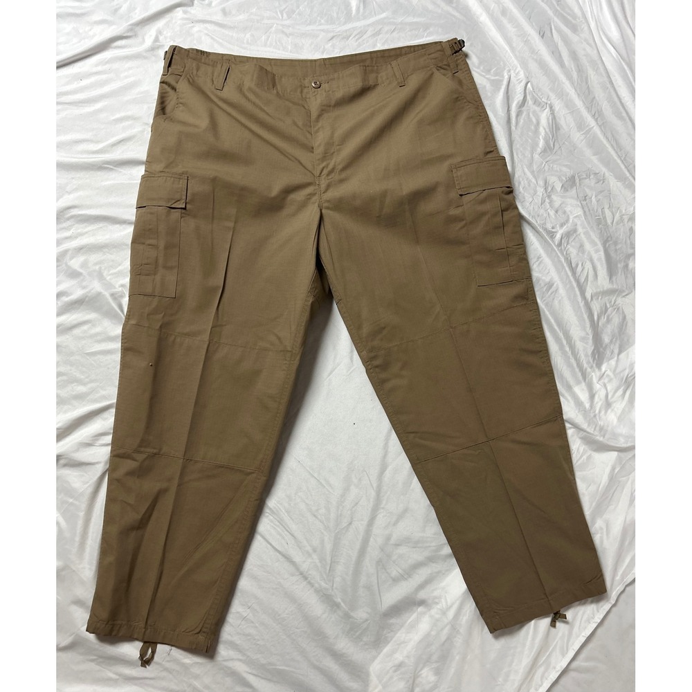 Tru-Spec BDU Basics Cargo Pants Mens 3XL Regular Coyote Brown Ripstop Tactical